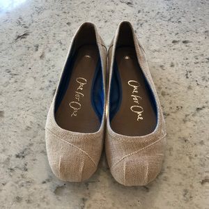 TOMS Burlap Flats